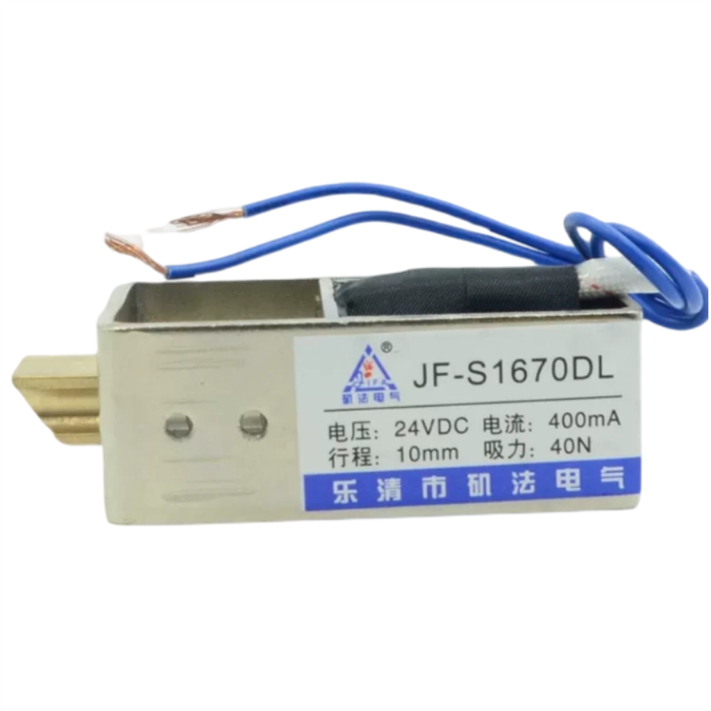 High Tech Office Accessories - Fechadura Elétrica Linear Solenoide DC 12V/24V