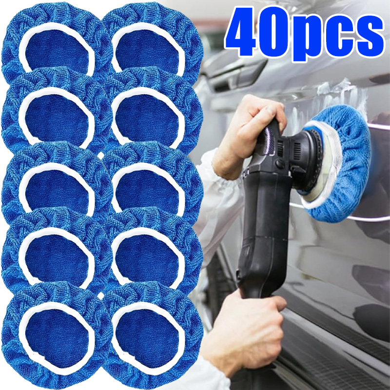 Tech House Accessories - Almofada polidora de microfibra para carro,