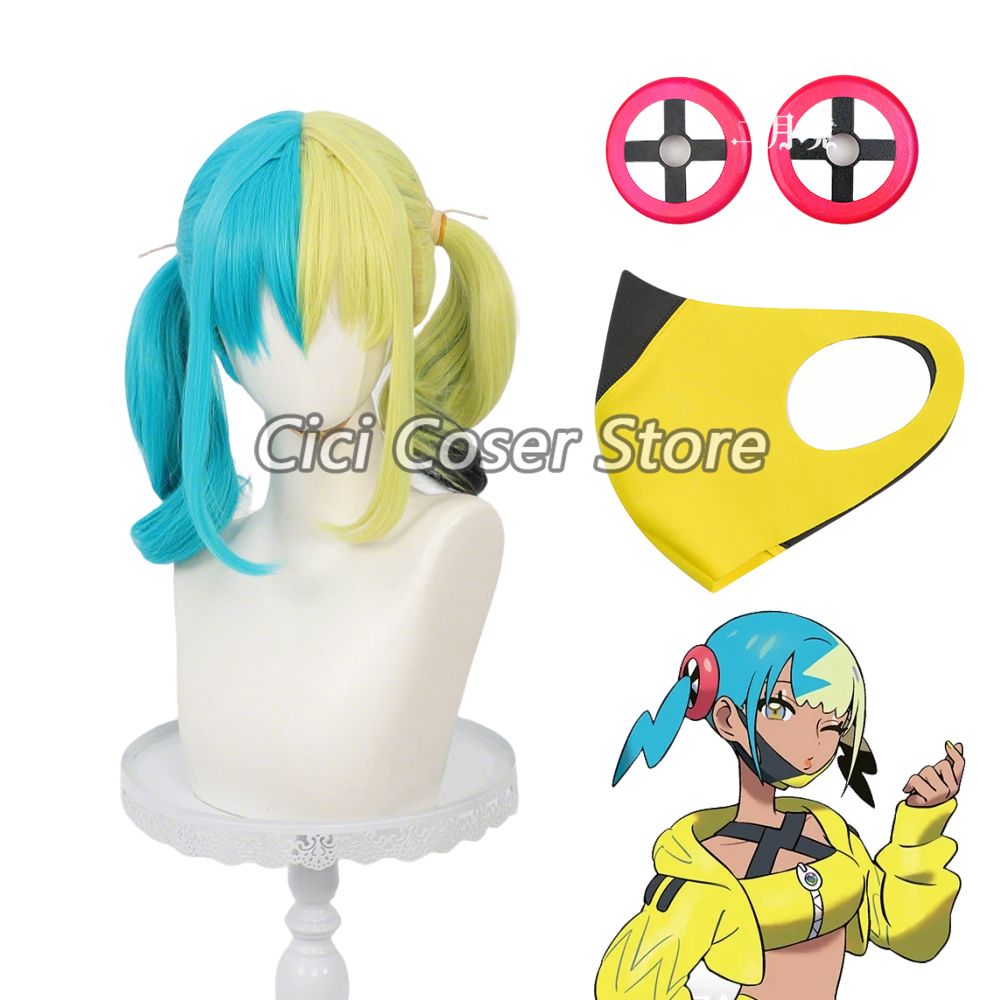 Tech Hair Accessories - Peruca de cosplay anime canari, resistente