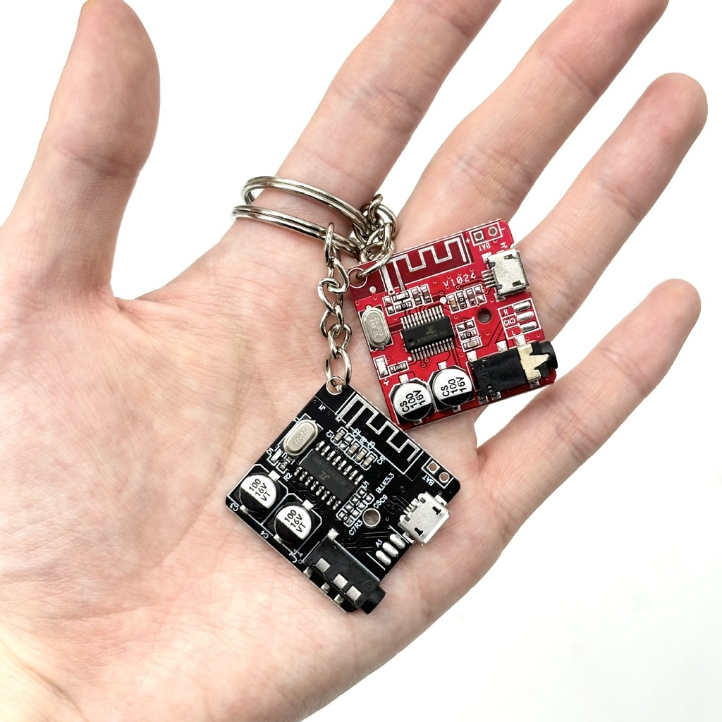 Tech Keychain Accessories - Chaveiro de placa de circuito, leve,