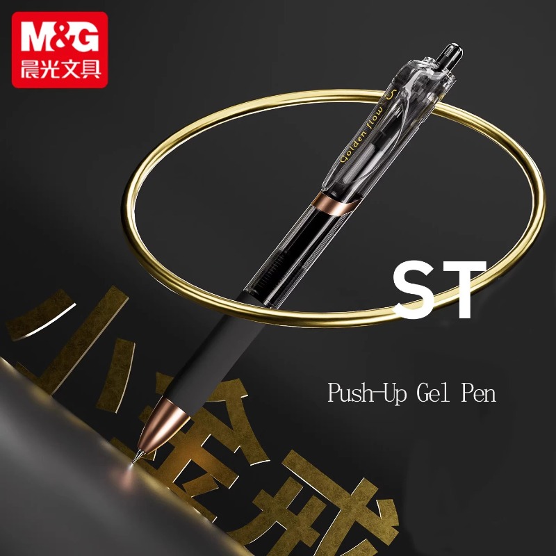 High Tech Office Accessories - Conjuntos de Canetas Gel M&G Push-Up