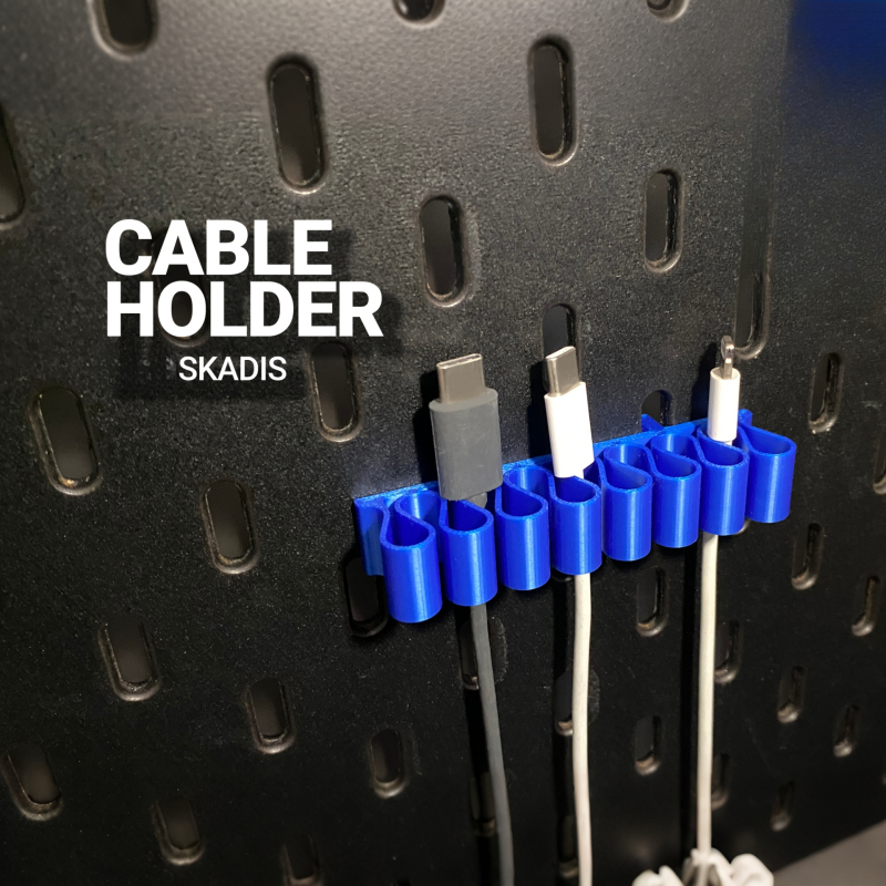 Desk Cable Clip - Organizador de Cabos com Clipe para