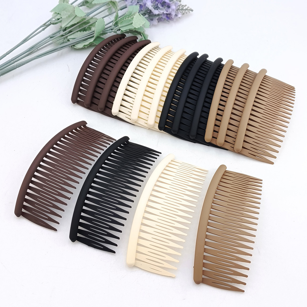 Tech Hair Accessories - 1/12 pçs feminino pente de cabelo
