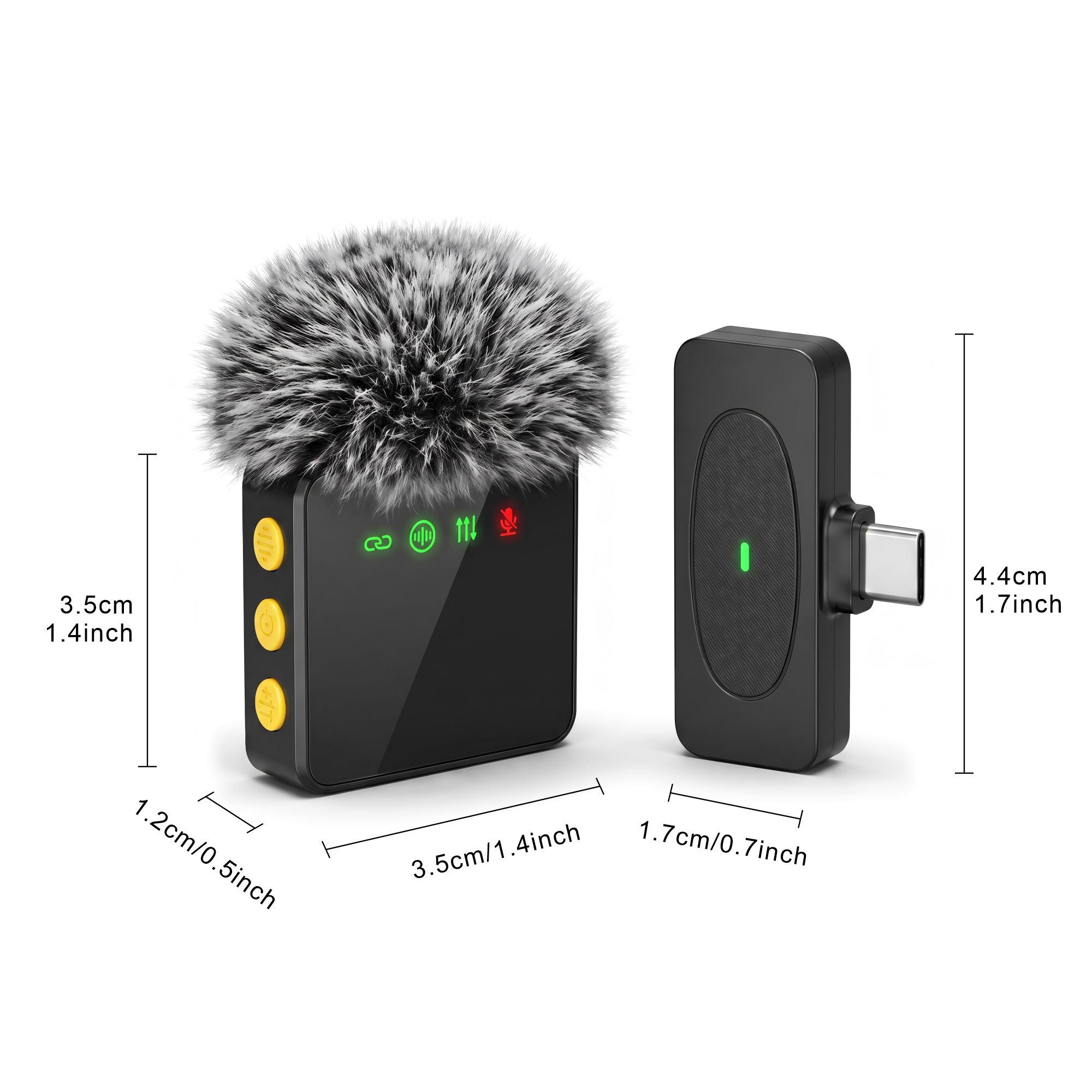 Novo Microfone Lavalier Sem Fi - Power Bank Wireless avaliação e preço