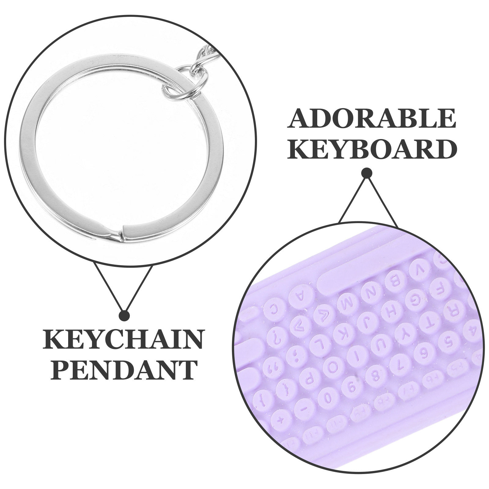 Mini Teclado e Mouse Chaveiro: - Tech Keychain Accessories avaliação e preço