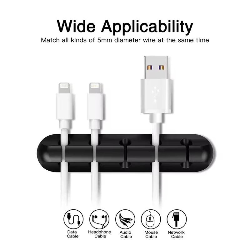 Organizador de Cabos USB de Si - Desk Cable Clip avaliação e preço