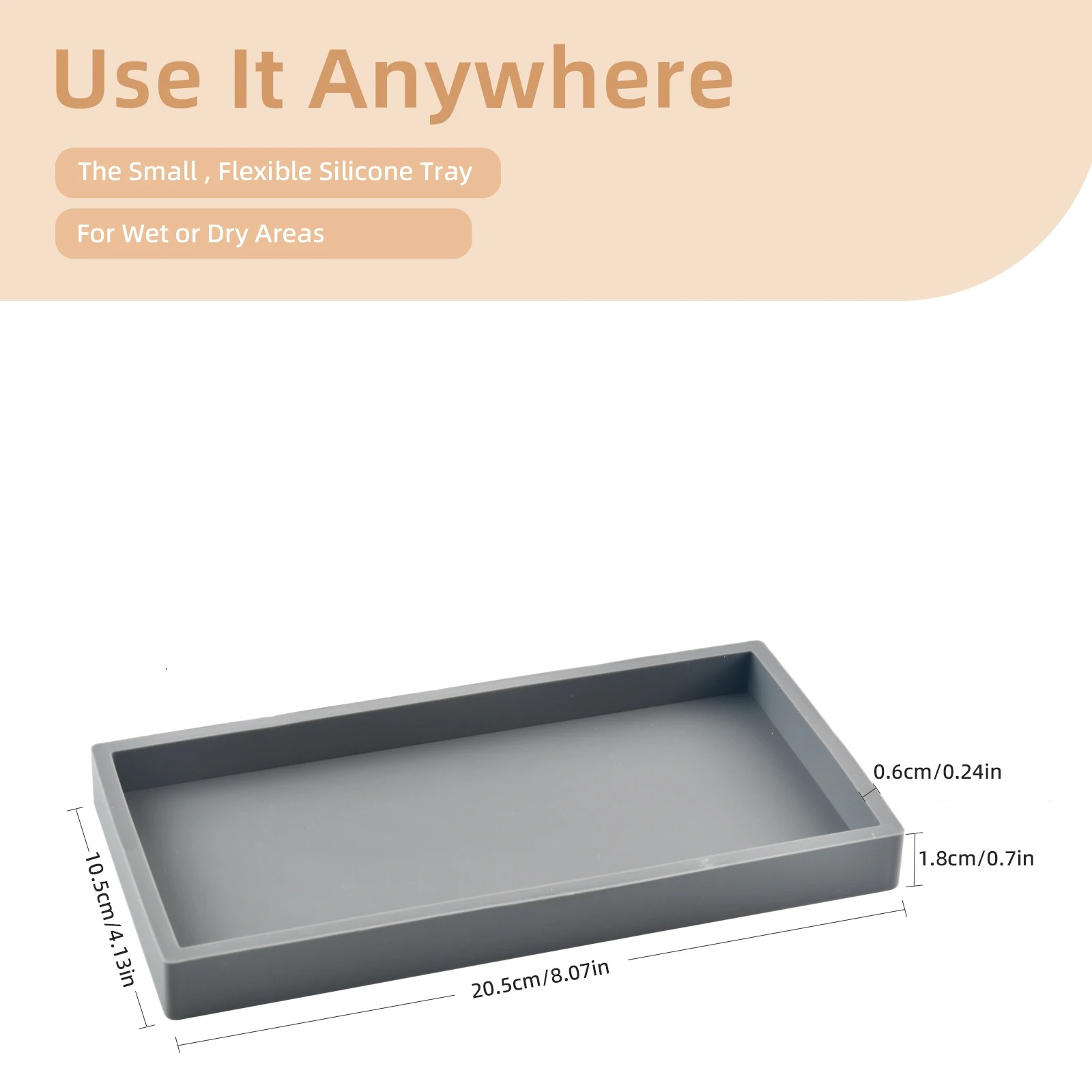 Bandeja de Silicone Multiuso p - Tech Accessories For Office avaliação e preço