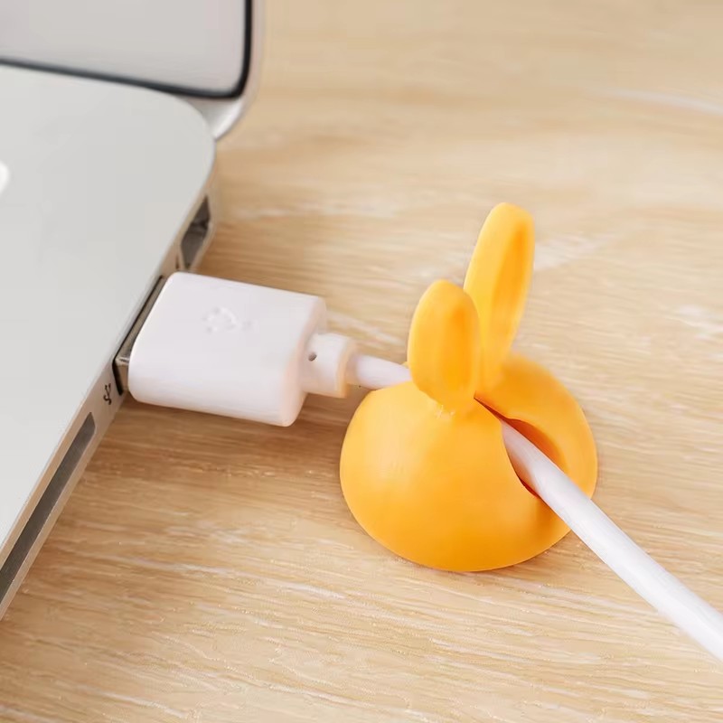 Coelho bonito Ear Cable Manage - Desk Cable Clip avaliação e preço