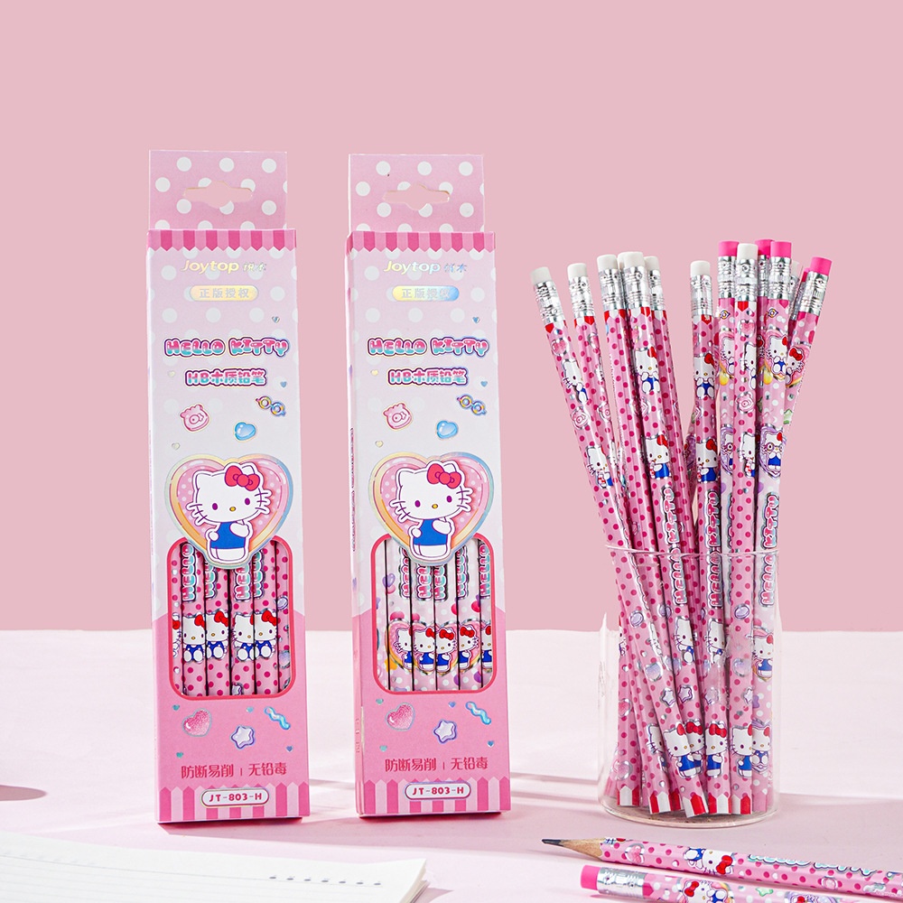 Conjunto de lápis sanrio hello - Tech Accessories For Office avaliação e preço