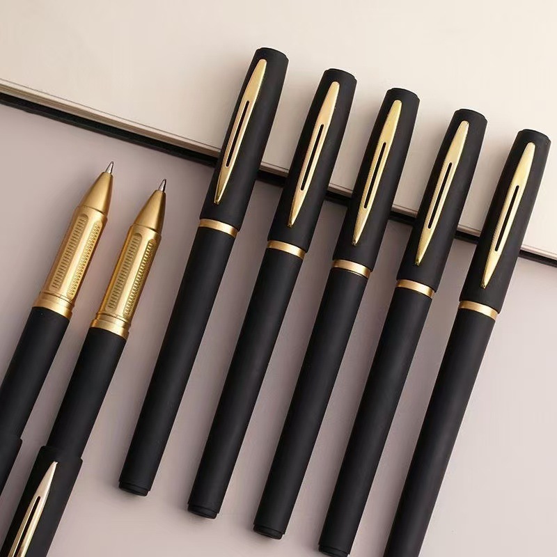 Caneta de tinta gel preta de a - High Tech Office Accessories avaliação e preço