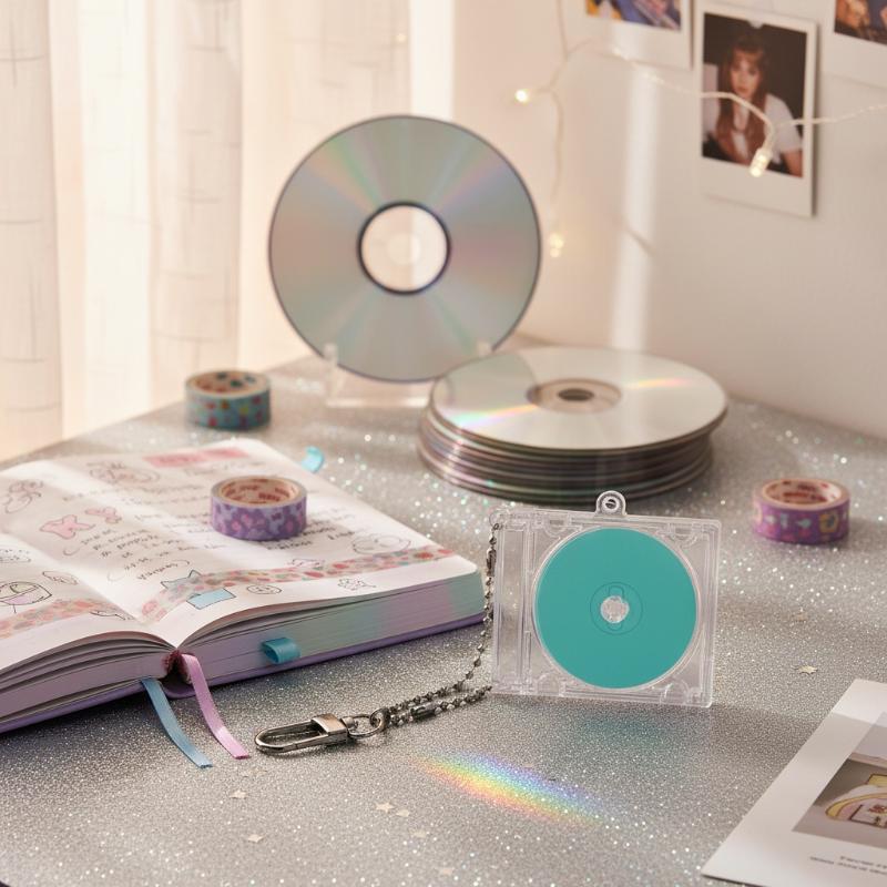 Chaveiro para Disco de CD - Po - Tech Keychain Accessories avaliação e preço