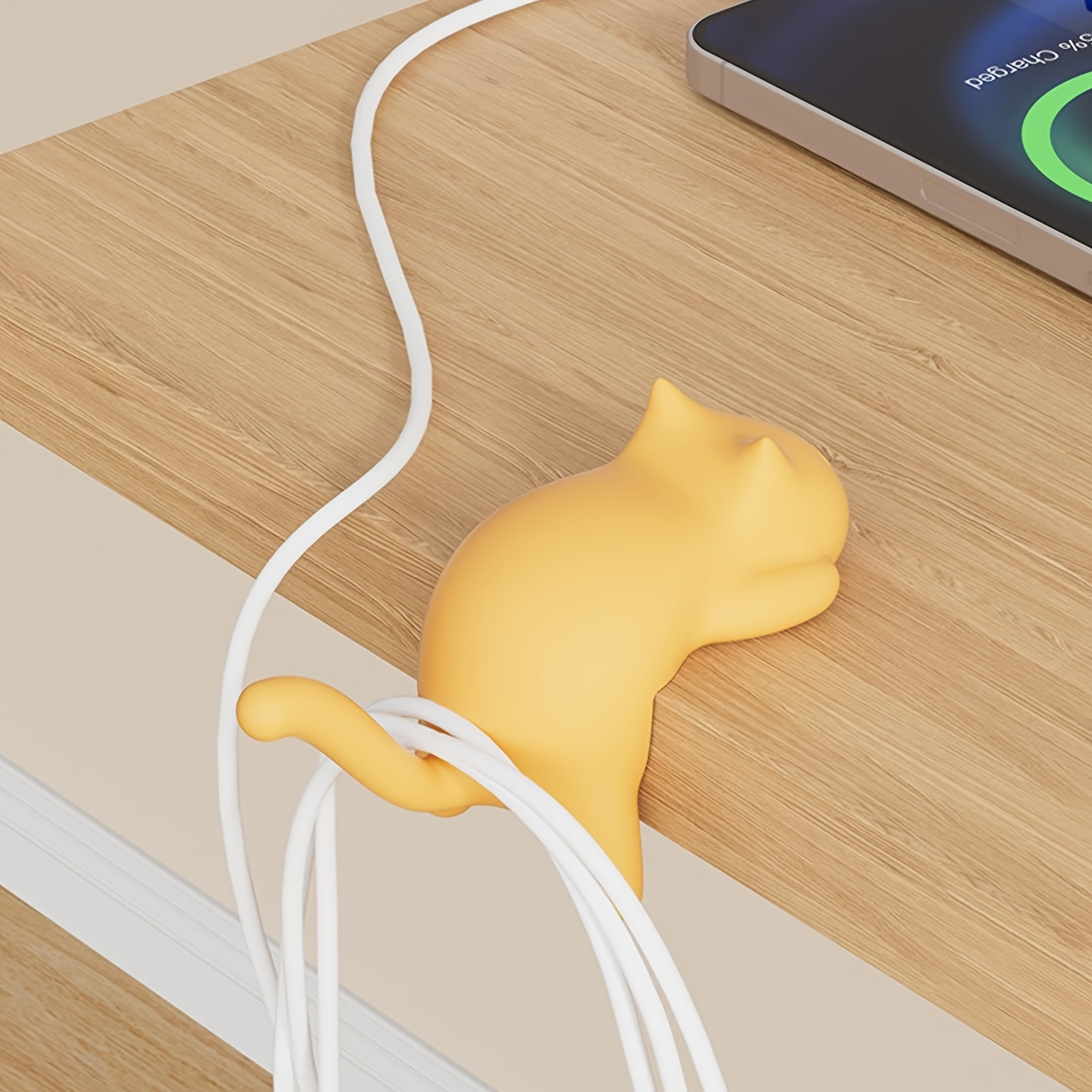 1pc ganchos de mesa coloridos  - Desk Cable Clip avaliação e preço
