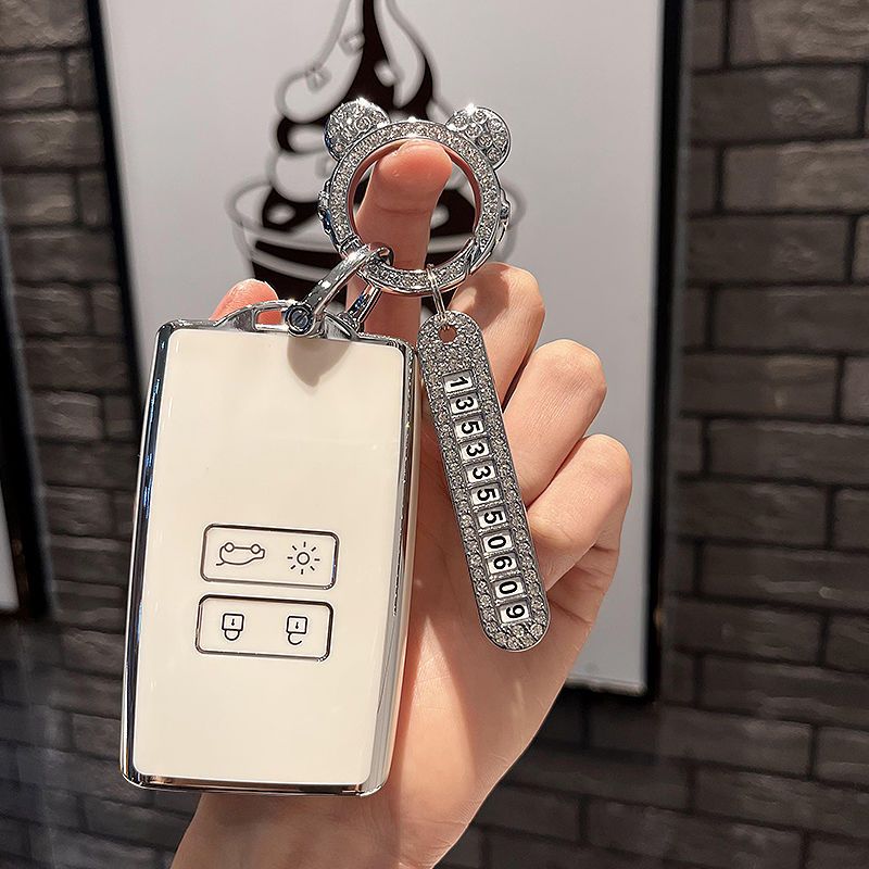 Capa de Chave de Carro em TPU  - Tech Keychain Accessories avaliação e preço