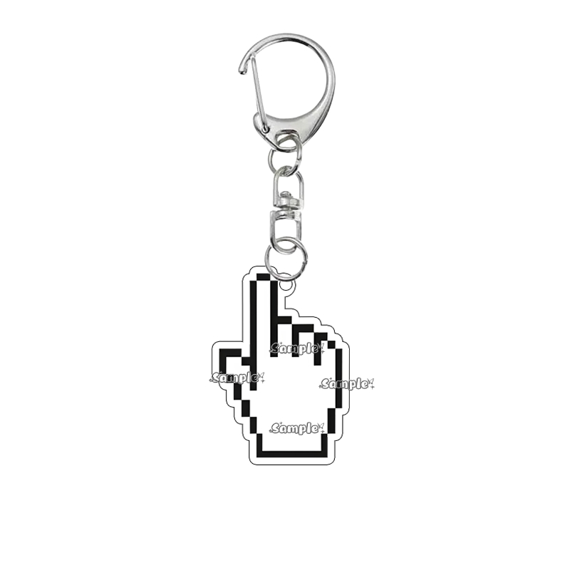 Chaveiro Acrílico Criativo com - Tech Keychain Accessories avaliação e preço