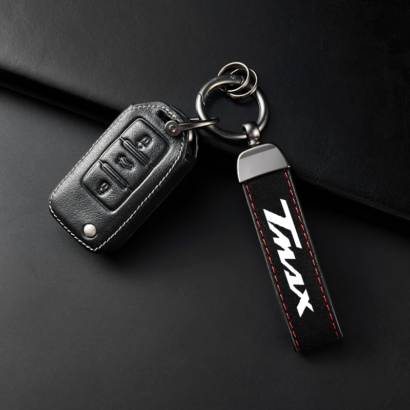 Chaveiro de camurça de couro d - Tech Keychain Accessories avaliação e preço