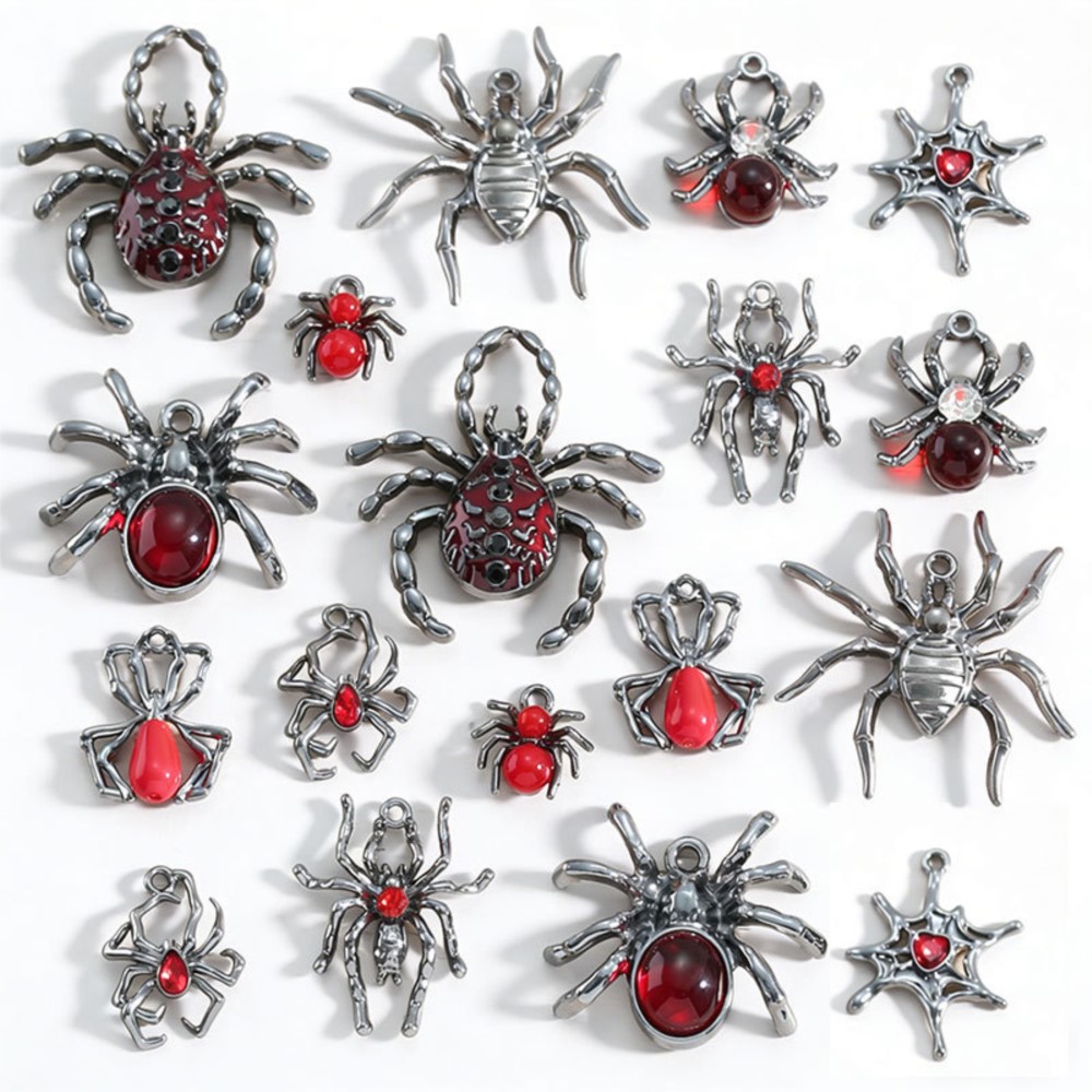 5 Peças de Pingente de Aranha  - Y2K Tech Accessories avaliação e preço