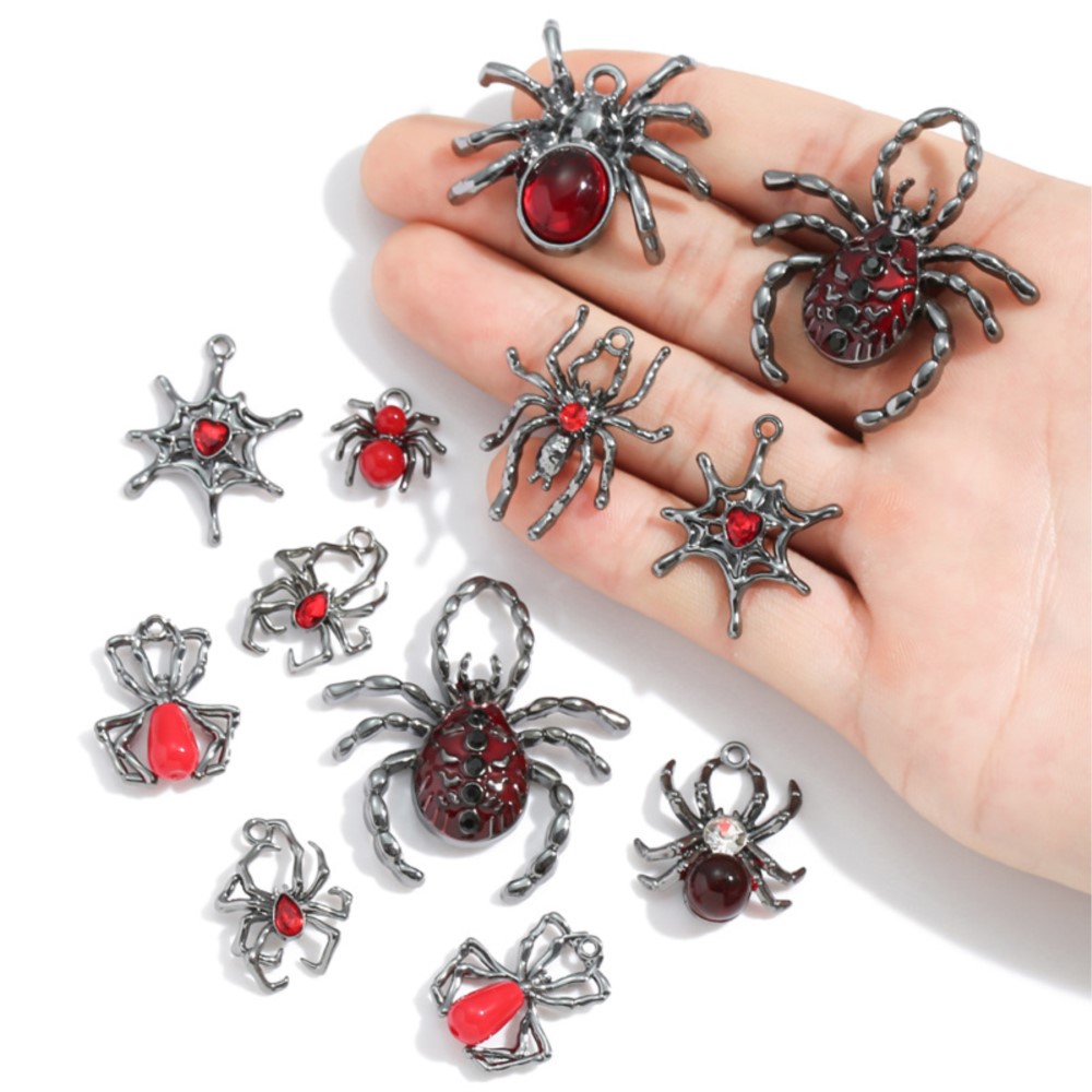 5 Peças de Pingente de Aranha  - Y2K Tech Accessories avaliação e preço