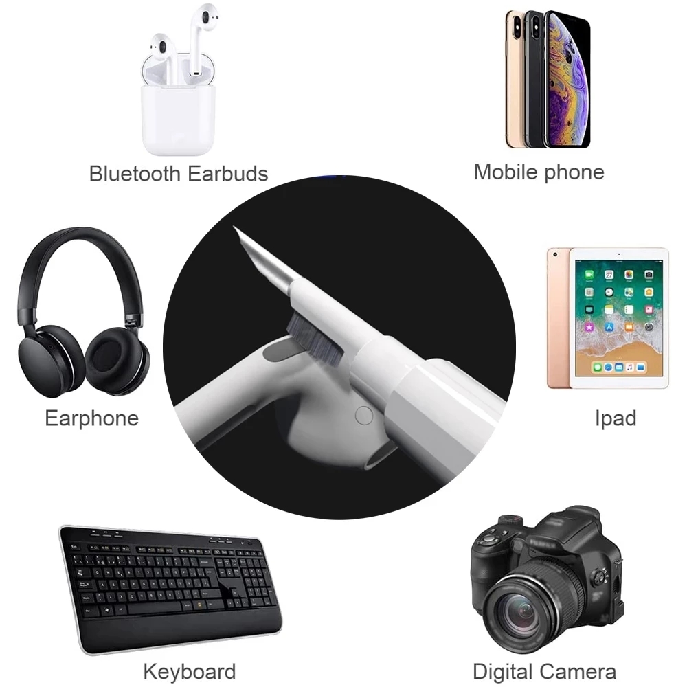 Kit de Limpeza 3 em 1: Caneta  - Power Bank Wireless avaliação e preço